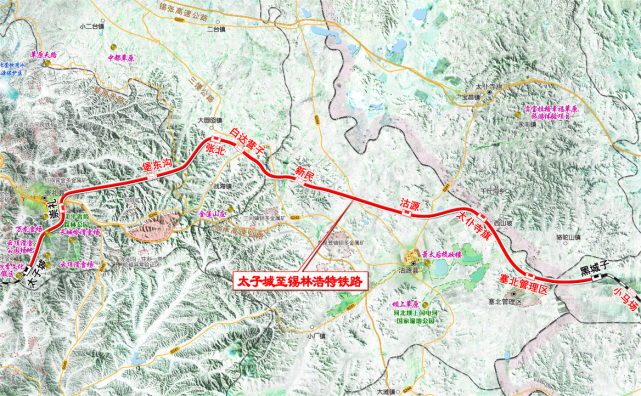 太锡铁路此外,与河北和内蒙古有关的太锡铁路崇礼至锡林浩特段很有