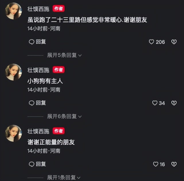 网红丢狗被骗后续：骚扰者扬言要杀狗吃肉，仍有好心人提供线索（组图） - 17