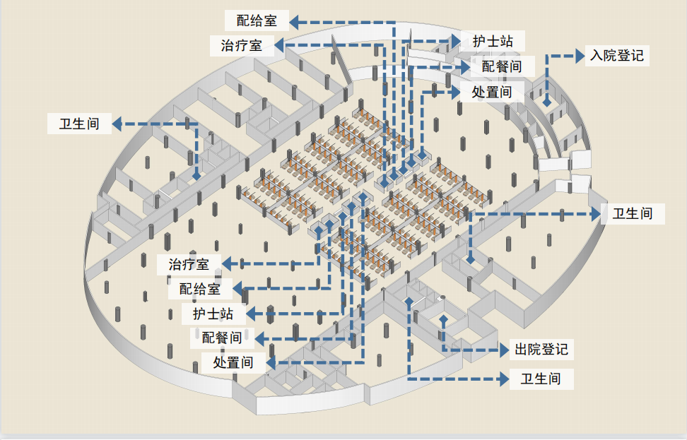 200个床位沁水县方舱医院建成完工