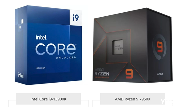 AMD R9 7950X和i9-13900K性能对比，英特尔更胜一筹！-腾讯新闻