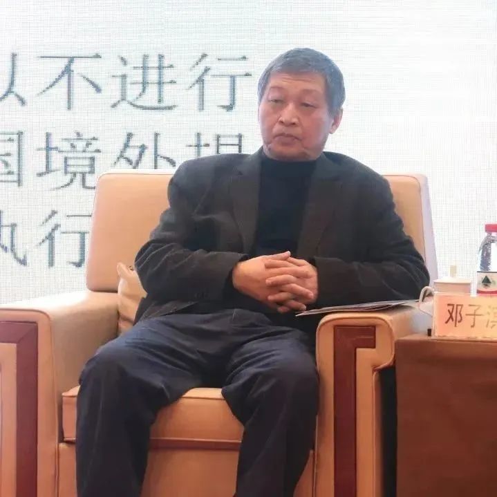 中国刑法学研究会常务理事,中国社科院法学研究所研究员邓子滨主持