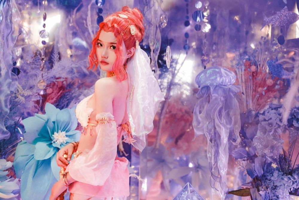 永劫无间迦南浣烟纱cosplay