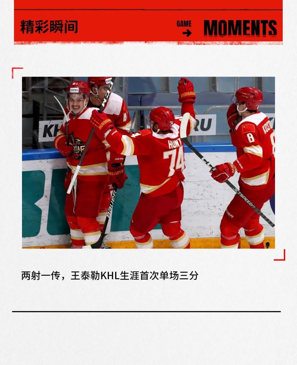 khl赛后张泽森攻入khl首球昆仑鸿星点球惜败陆军