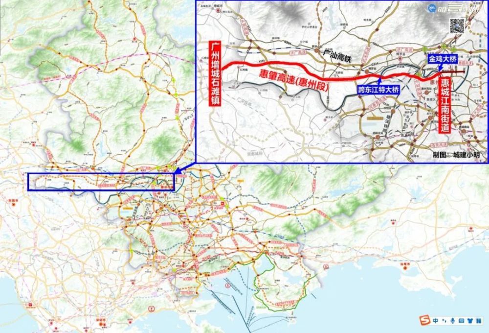 惠州丰字两条高速都已开建了惠坪高速距离开工还远吗