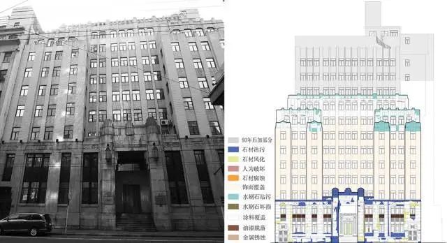 复古观光电梯彩绘中式房间这座临近外滩的老建筑重新焕发昔日荣光建筑