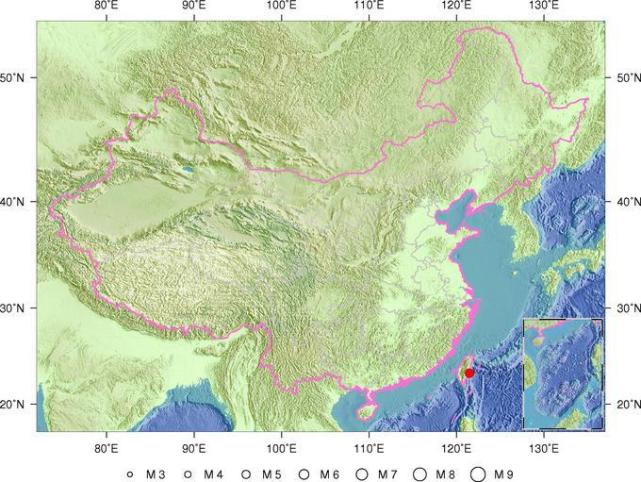 台湾台东发生5.6级地震 许多人在睡梦中被摇醒