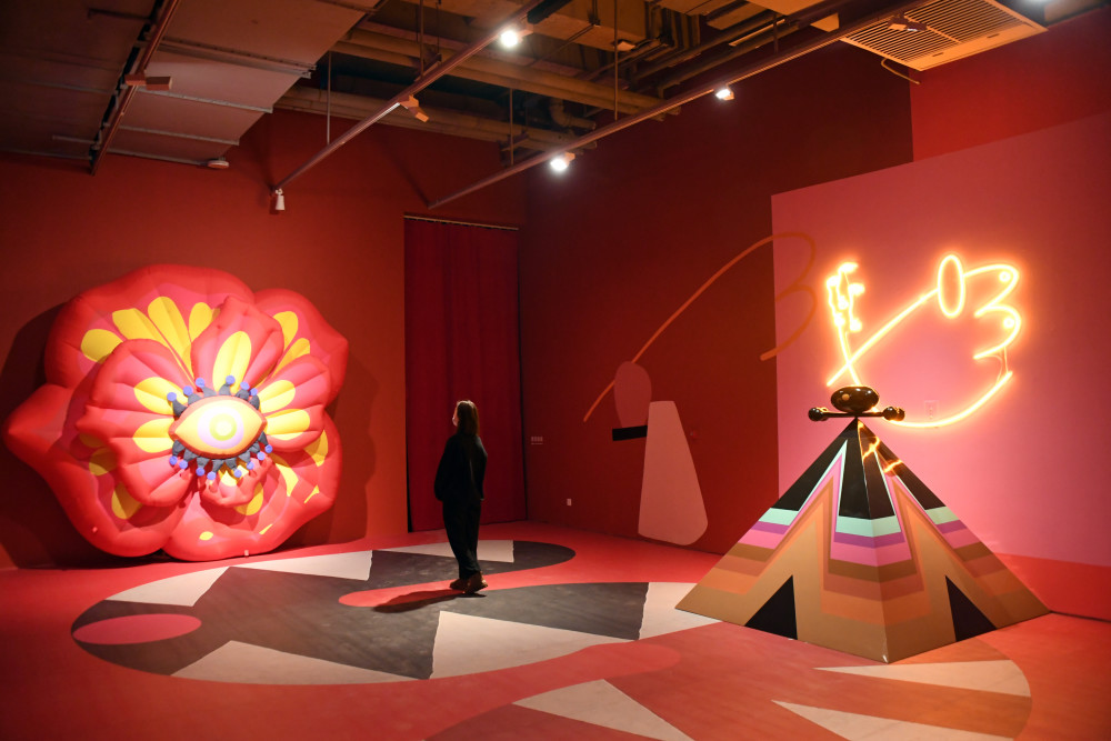 （文化）北京：《声·生》当代艺术展开展_腾讯新闻