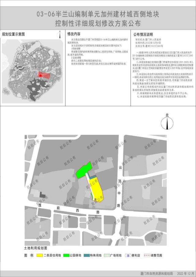 重磅！厦门控规升级！这些片区居住、商业等用地生变！_腾讯新闻