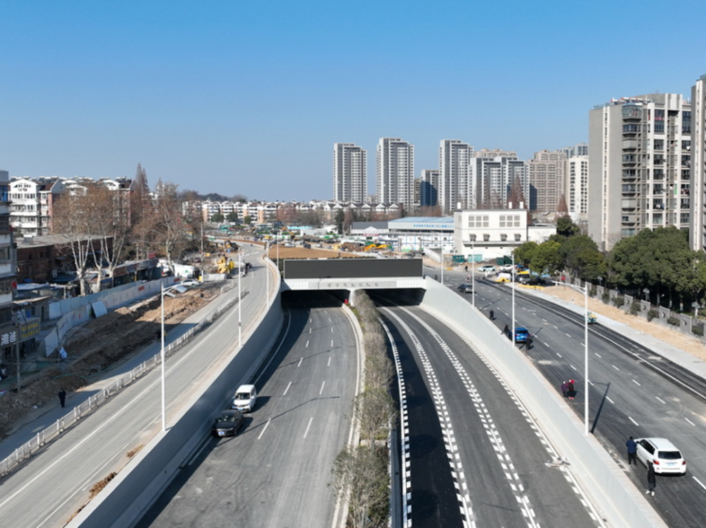 和燕路过江通道即将通车