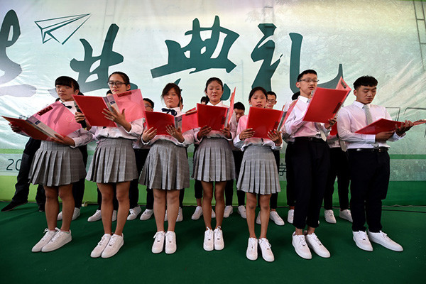 距高考11天 中国唯一一所艾滋病患儿学校迎来毕业季