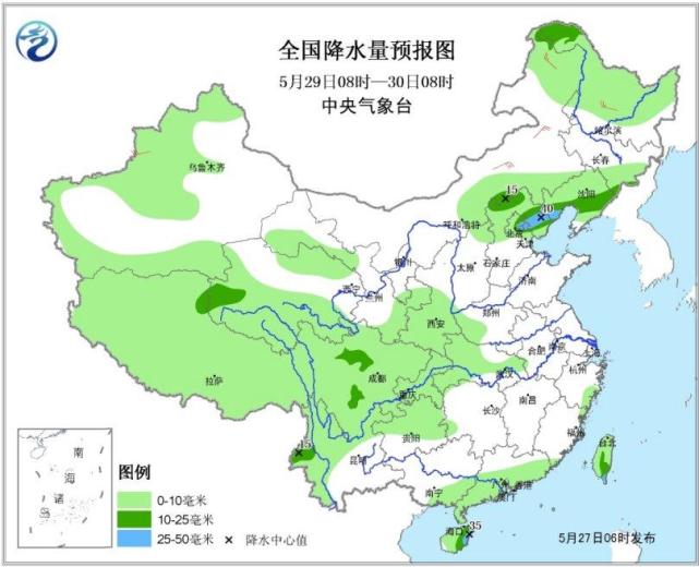 华北黄淮迎高温和干热风天气 海南岛局地