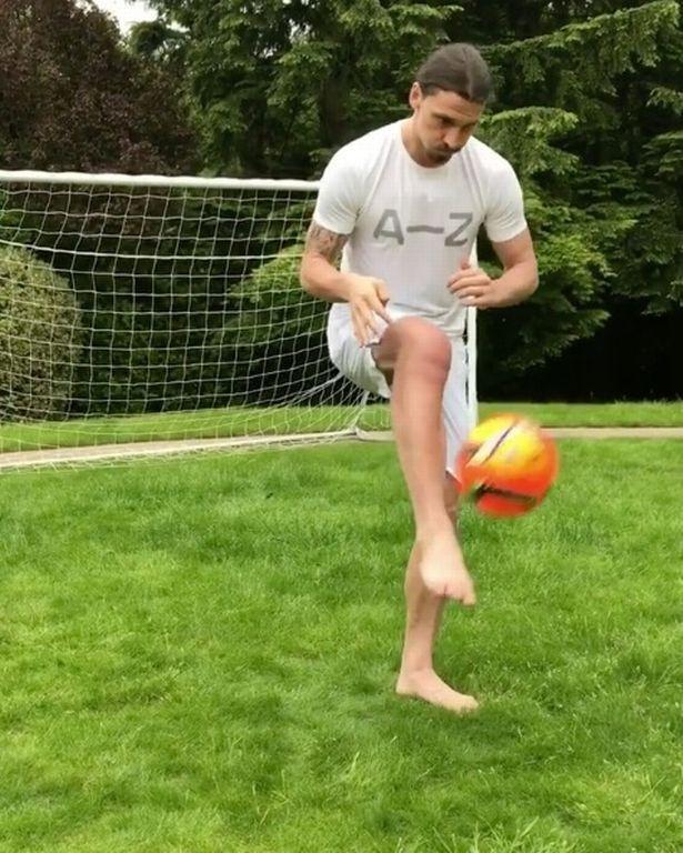 雄狮归来!伊布术后30天恢复训练 曼联却无意续