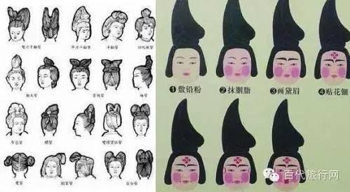 美美的发髻应该属于唐朝