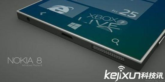 诺基亚概念手机Nokia8:设计超前卫