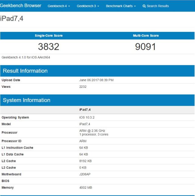 苹果A10X芯片跑分成绩逆天 A11碾压骁龙835