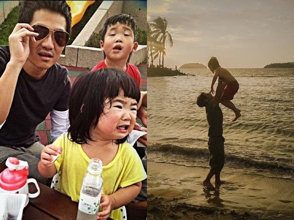 当了9年爸爸，曹格听完儿女的告白感动哭了(组图)