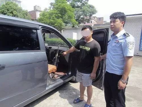 郴州安仁男子携带气枪打鸟 被巡逻民警抓现行