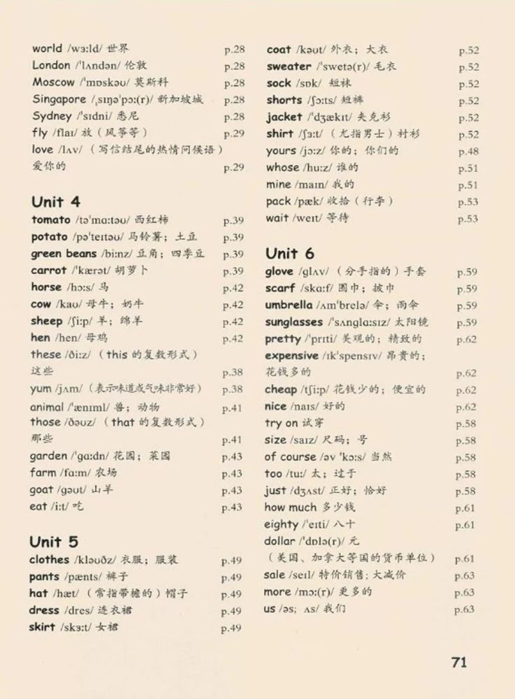 人教版PEP英语四大学下册电子讲义插图(73)