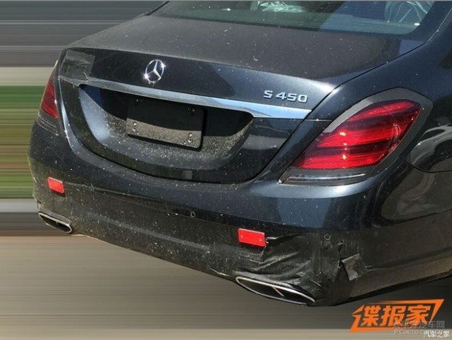 曝梅赛德斯-迈巴赫S450谍照 或年内上市