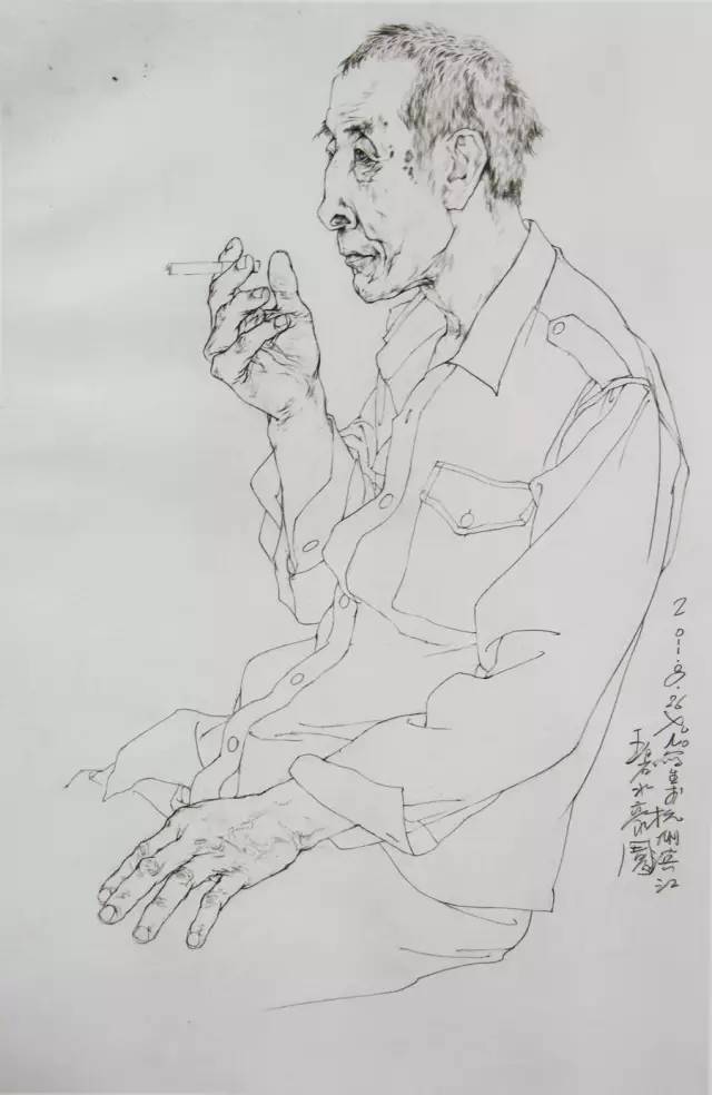 徐墨教授的线性素描大家觉得怎么样呢?