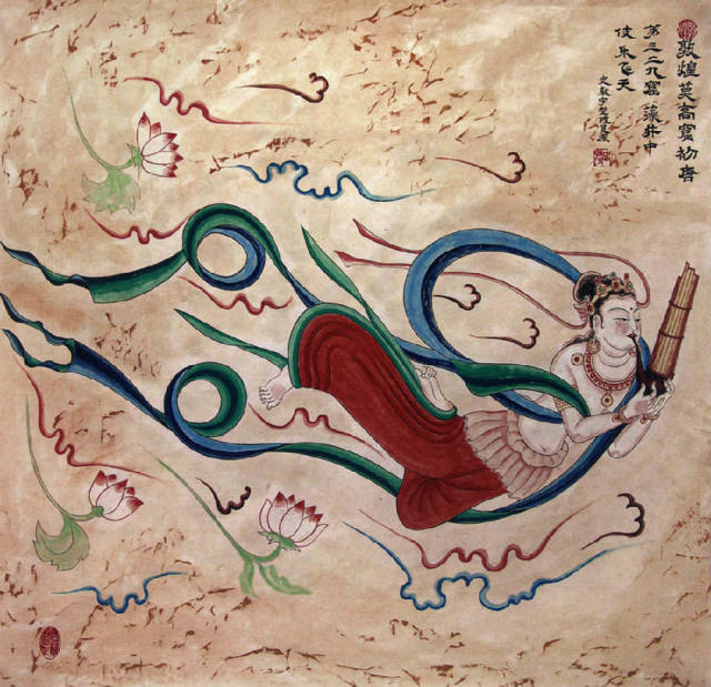 敦煌壁画中的