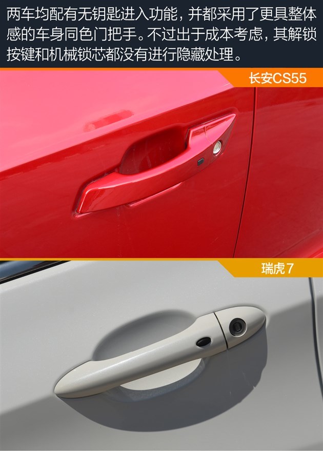 都是精品自主SUV 长安CS55/瑞虎7谁更实在？