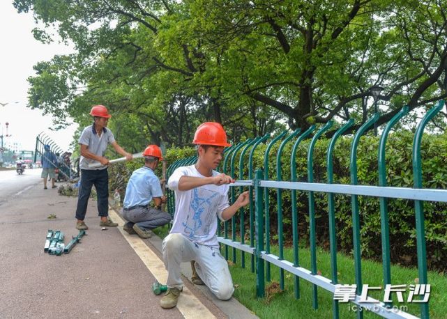 长沙天心区湘江风光带全面开放 受灾区域全部