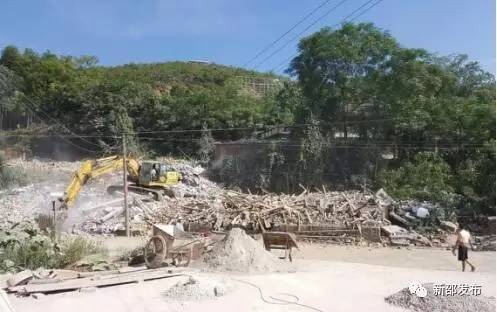 邵阳新邵县新烂公路塘口段完成征地拆迁任务