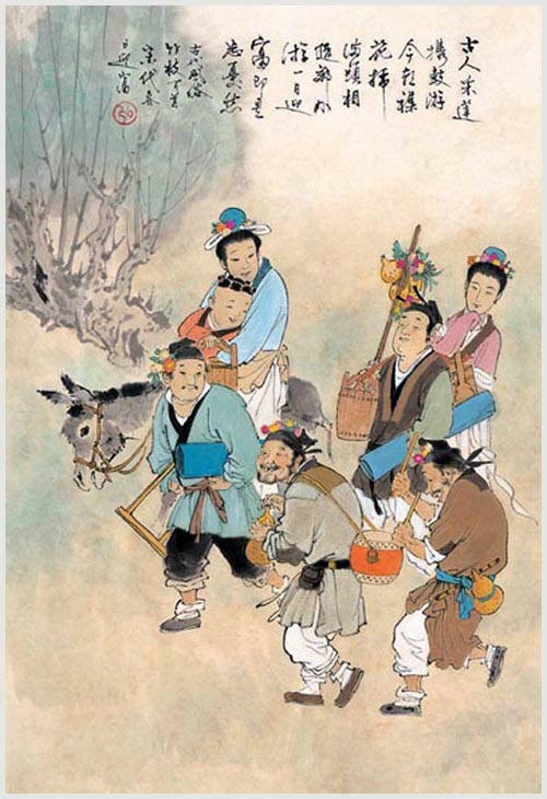 中国历史风俗100图……辛集老兵视线