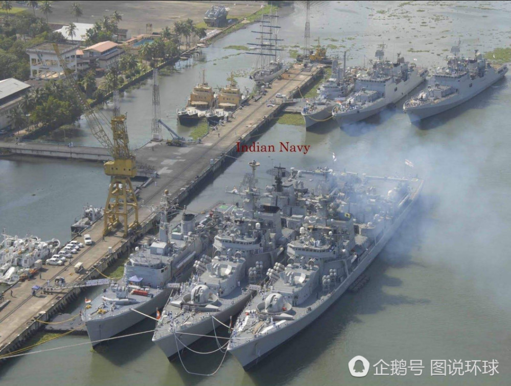 美媒对比2020年中印海军实力 中国像哥斯拉印度像小鹿