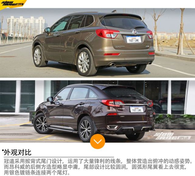 30万内的中型SUV 广本冠道VS别克昂科威