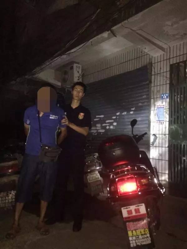 长沙一男子偷电动车一小时后就被抓 原来车上