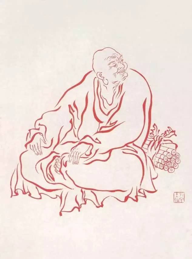 弘一法师108幅罗汉图,值得收藏!