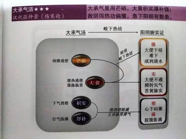 中医流传几千年的泻下剂名方(彩图速记)|大承气汤|附子|温下|泻下剂