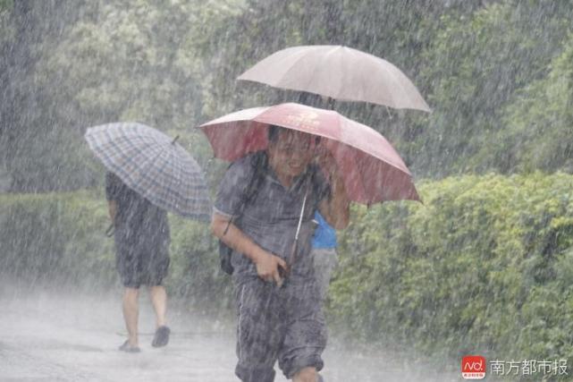 东莞发布暴雨红色预警 学校停课!上班族好囧