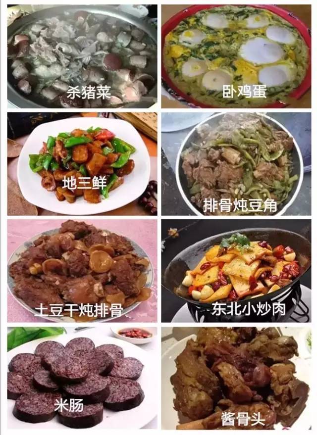 史上最全东北传统美食西丰人一般都吃过