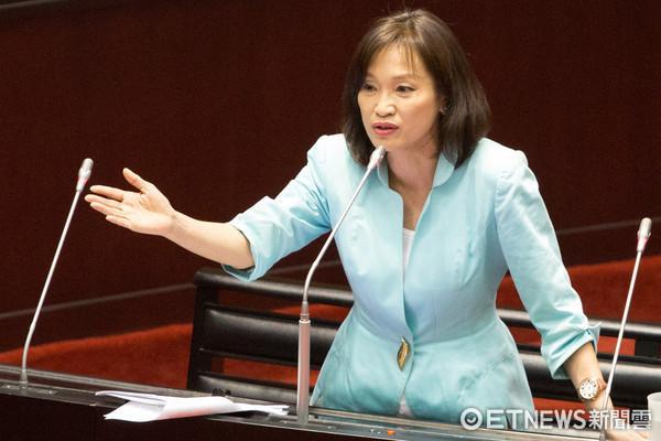 国民党"立委"柯志恩.(图片来源:台湾"东森新闻云")