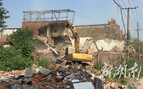 湘潭岳塘区征地拆迁签约521户20余万平方米