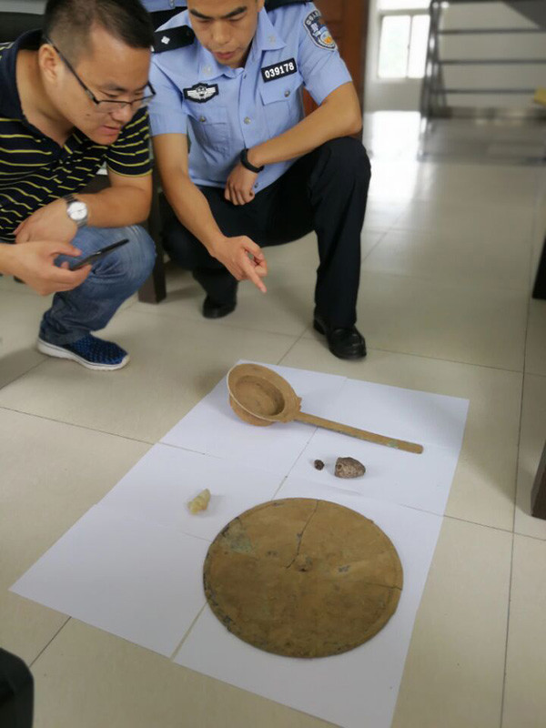 盜墓團伙暗掘戰(zhàn)國古墓 頭目曾偷學盜墓術(shù)