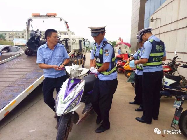 飙车党注意了!怀化城区整治鬼火摩托车