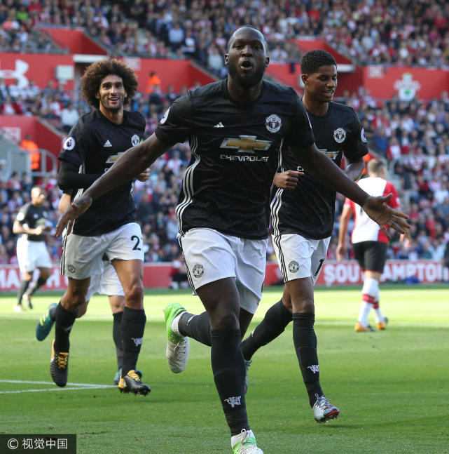 卢卡库一举令人动容 红魔兽!他已真正成为曼联