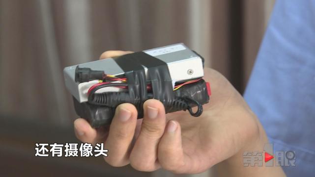 考个交规都作弊 手法装备专业得像特工