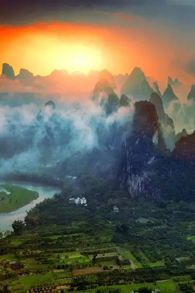 大美中国如此多娇