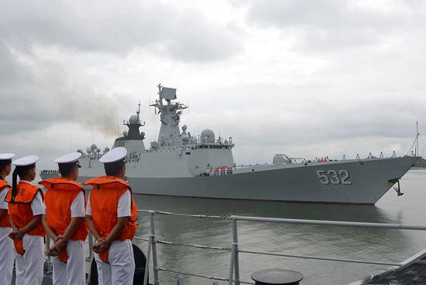 增进两国防务与执法合作!中国海军舰艇编队访问文莱
