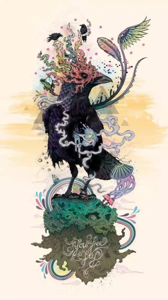 这位老外的奇幻插画简直可以媲美山海经一眼入迷