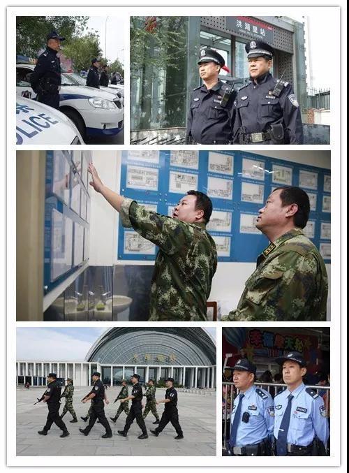 红桥区领导慰问节日坚守岗位的公安干警,武警官兵和干部职工