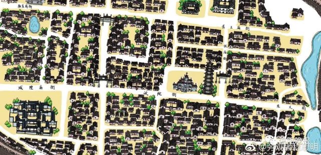 信阳首张手绘老地图问世 历时421天制作