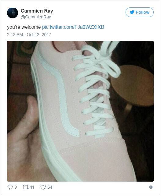 粉白还是灰绿?这双鞋引爆了全球网友的口水战