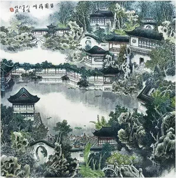 古典园林构图技法