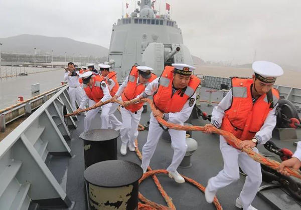 海军历史上出访时间最长、访问国家最多的编队